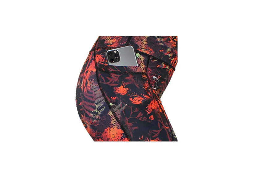 Autumn Jungle leggings with pockets