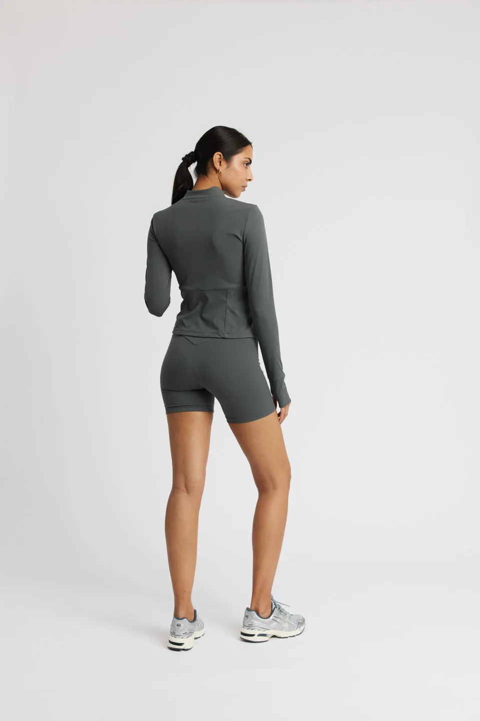 Bike Shorts Butter Soft - charcoal grey