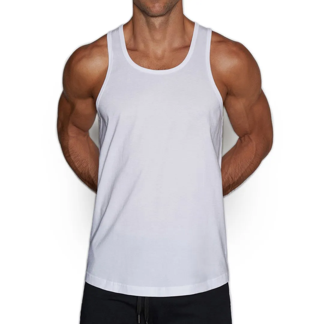Perfect Pima Relaxed Tank White