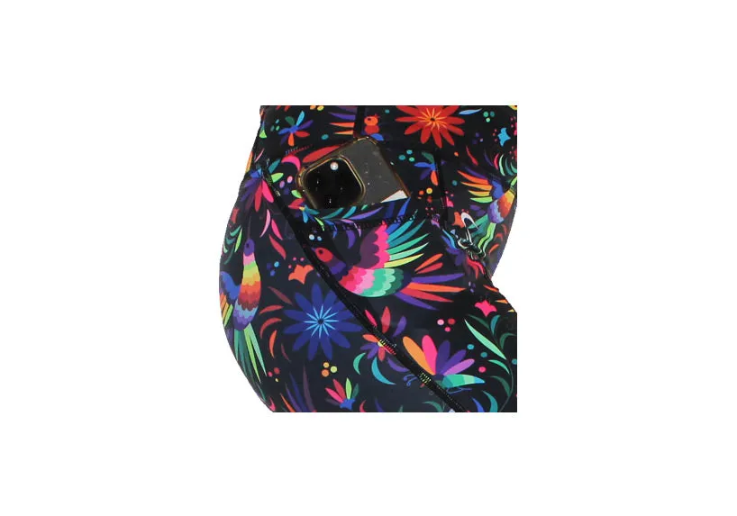 Rainbow Rainforest leggings with pockets