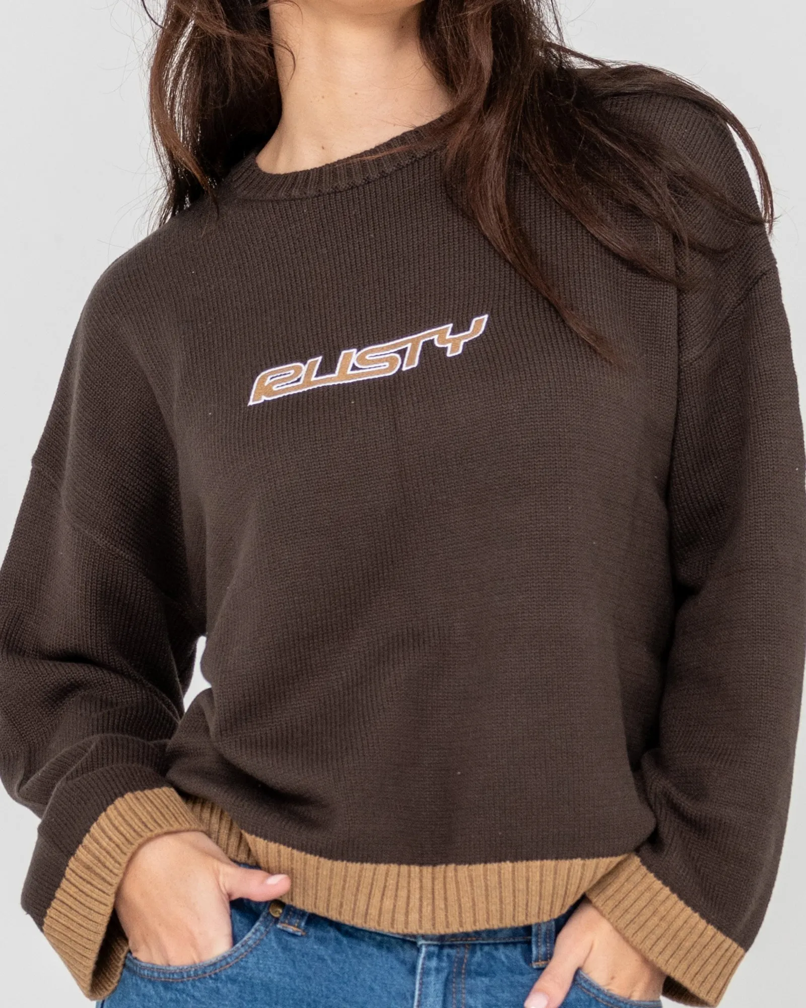 Rider Relaxed Crew Knit