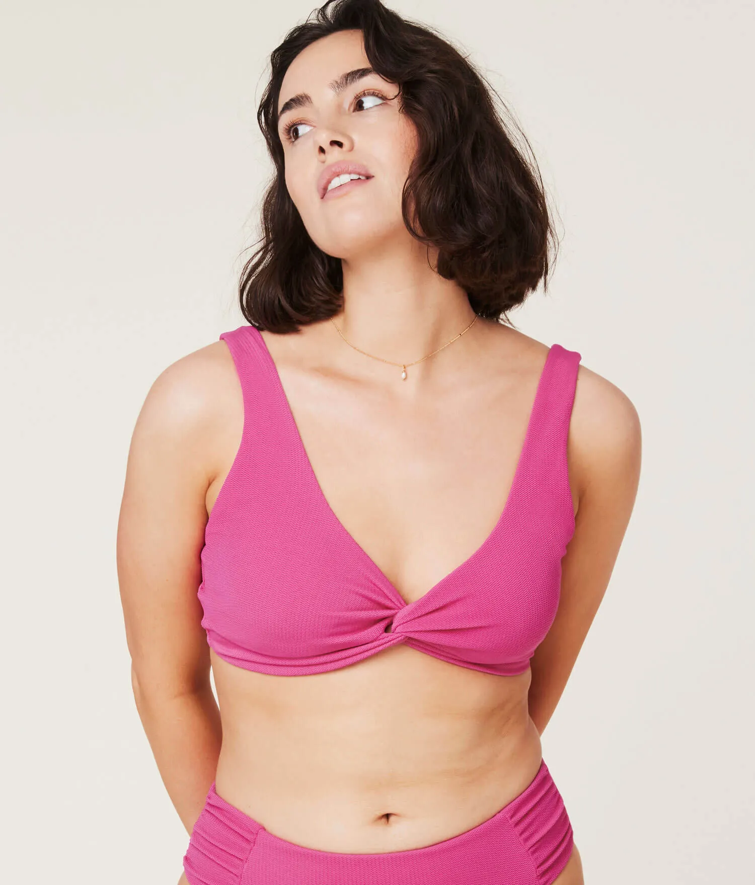 The Portofino Bikini Top - Wave - Orchid (Archive)