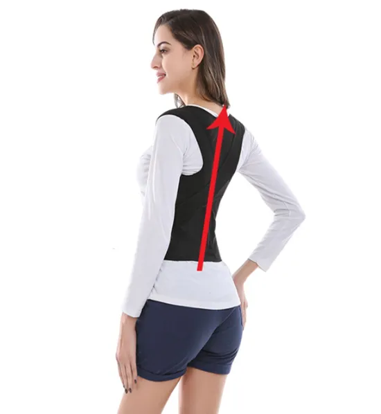 Women's Supportive Back Brace - Lower Back Support ~ Improve Posture!